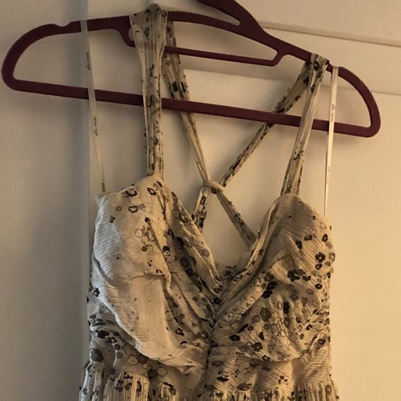 Silk Ruched SunDress - Picture 1 of 4